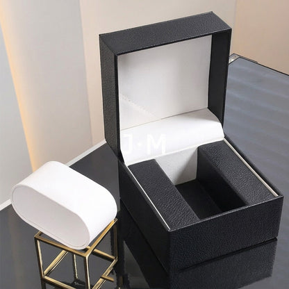 LuxeVault Watch Storage Box - Black