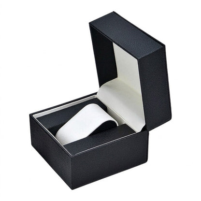LuxeVault Watch Storage Box - Black