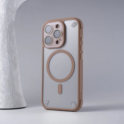 iPhone Series - Transparent Anti slip Cooling MagSafe Case