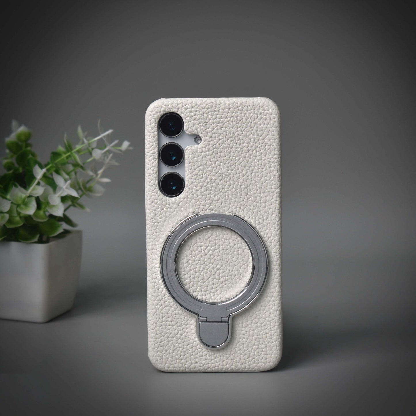 Luxe Leather Ring Case  - Galaxy