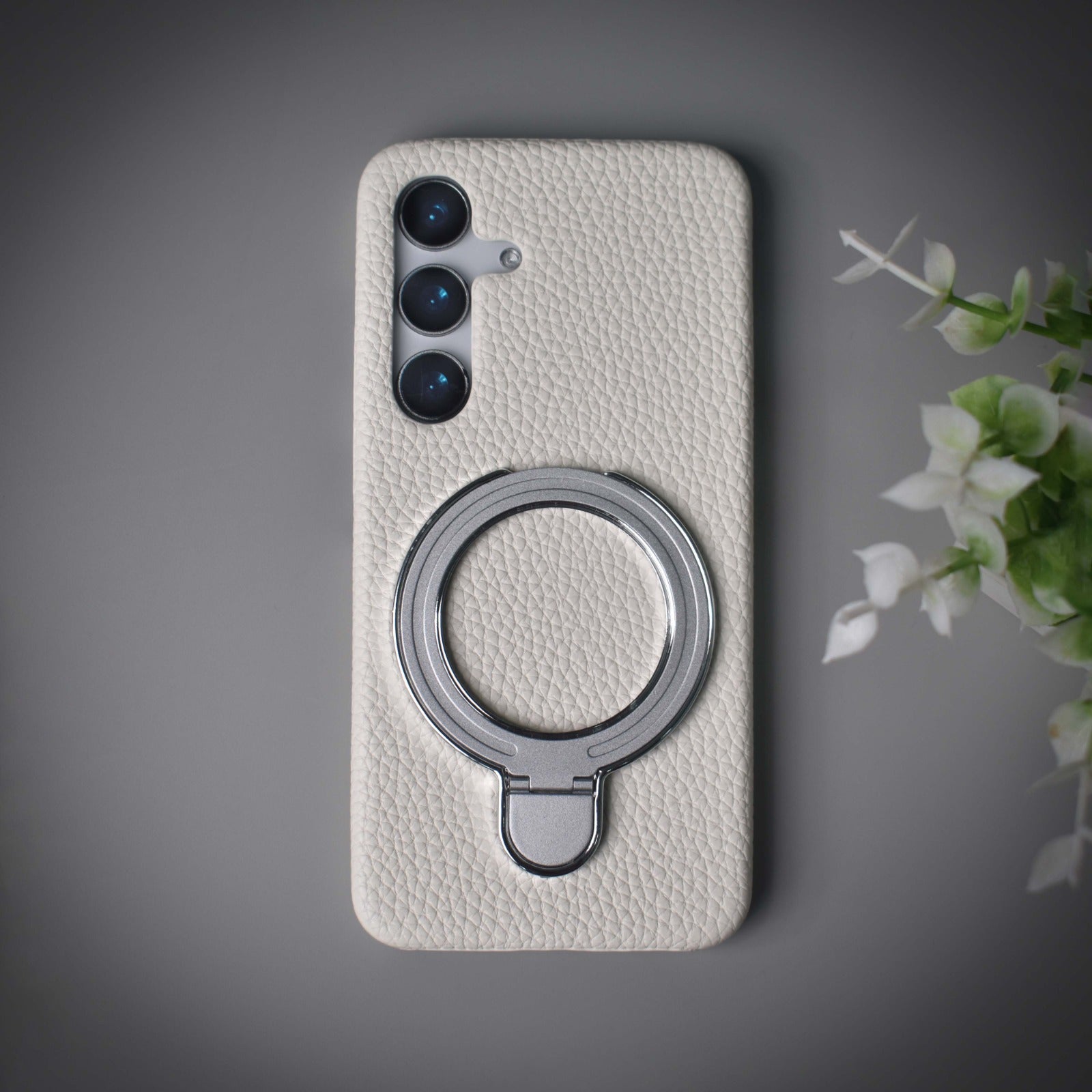 Luxe Leather Ring Case  - Galaxy