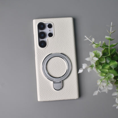 Luxe Leather Ring Case  - Galaxy