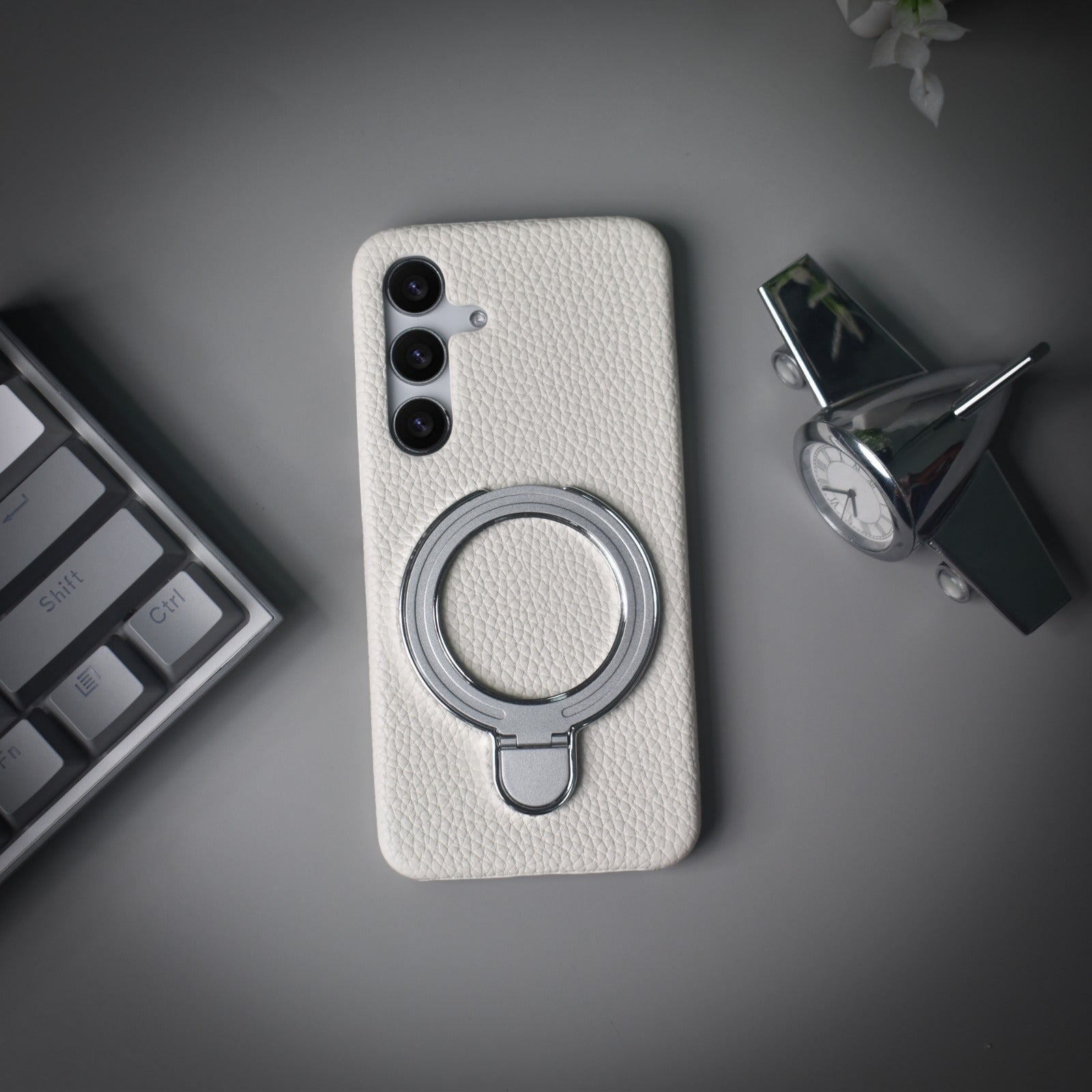 Luxe Leather Ring Case  - Galaxy