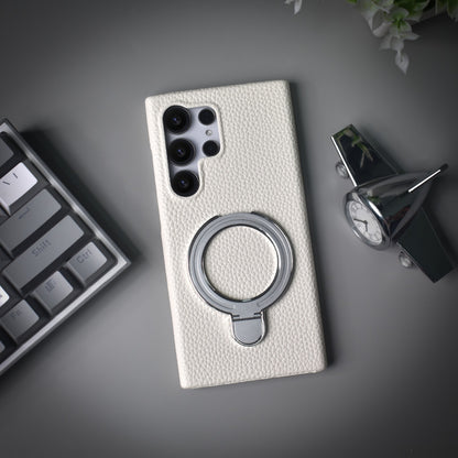 Luxe Leather Ring Case  - Galaxy