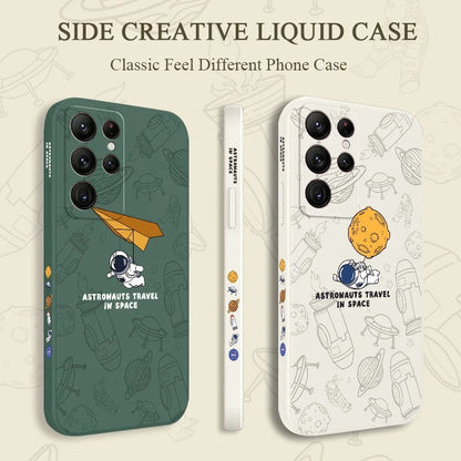 Cosmic Astronaut Silicone Case - Galaxy