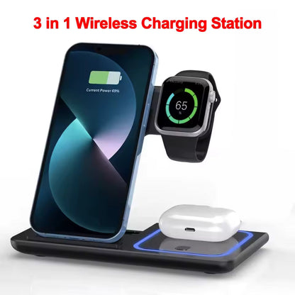 Wireless Hub 3-in-1 Charging Station