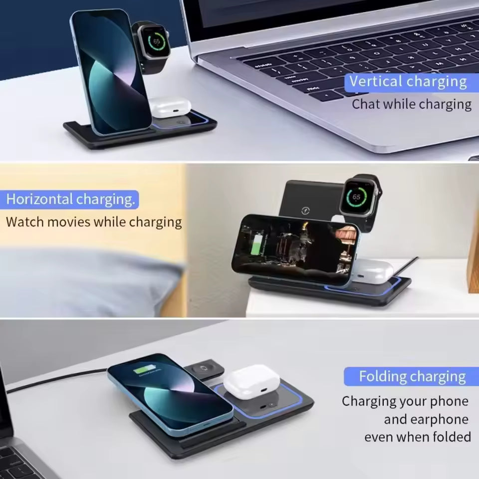 Wireless Hub 3-in-1 Charging Station