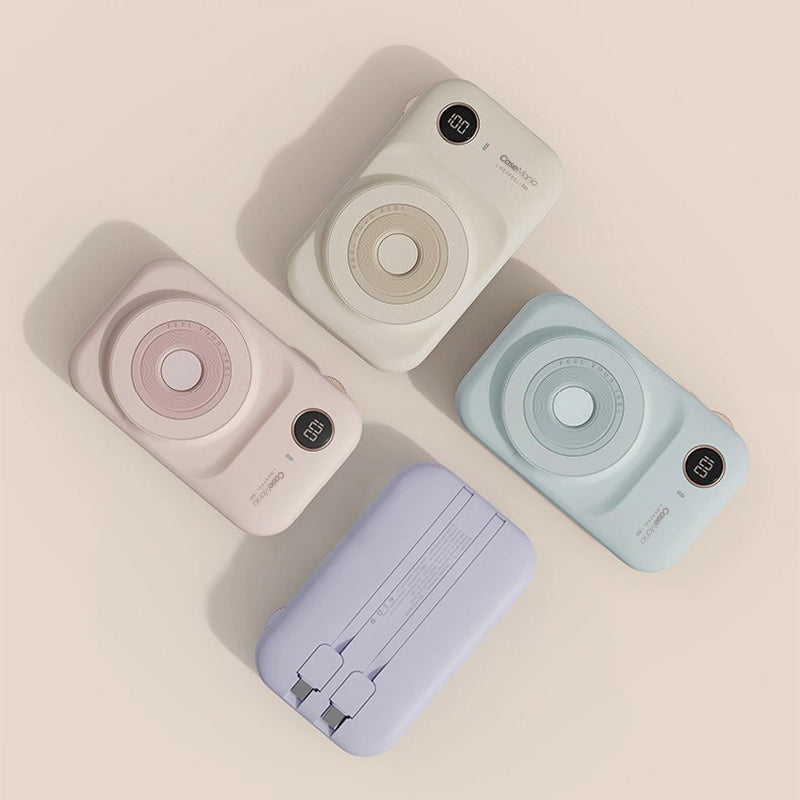 Retro Camera Power Bank (10,000 mAh)