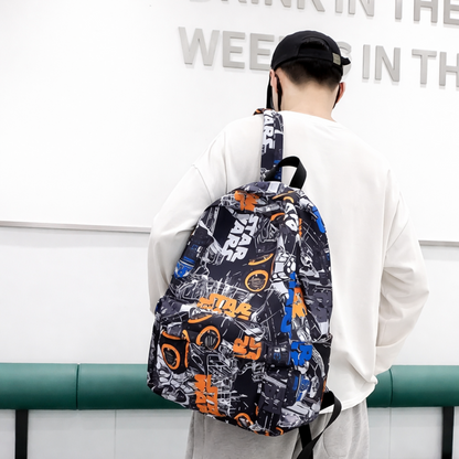 Space Droid Explorer Bag - Black