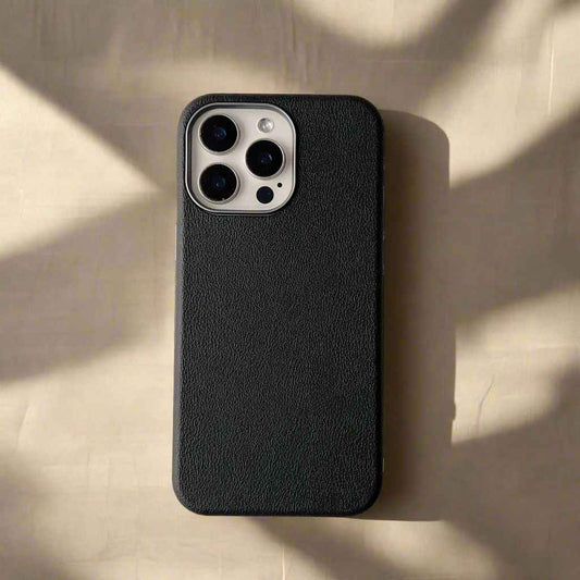 Midnight Grain Leather Case