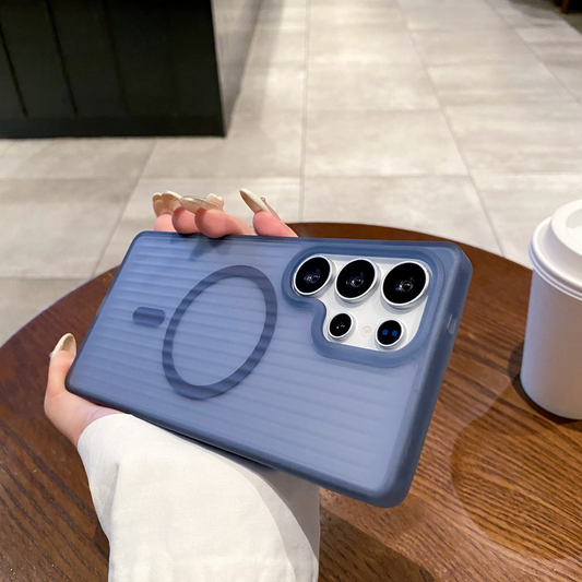 Blue Striped Armor Case