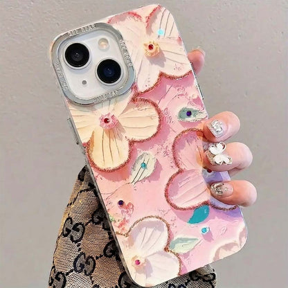 Oil Painting Floral Case - iPhone