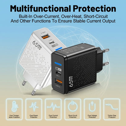 QuickVolt 65W GaN Charger Adapter