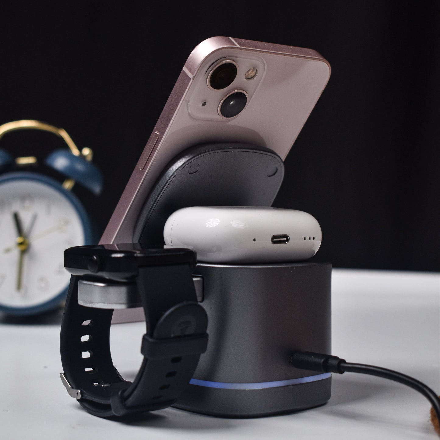 PowerMag 3-in-1 Wireless Charging Stand