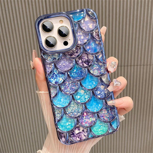 Glitter Mermaid Pattern Case