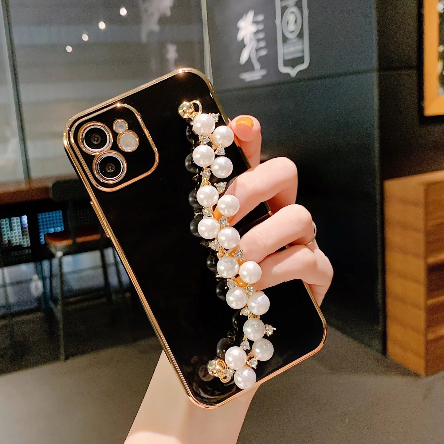 Floral Pearl Case - Galaxy