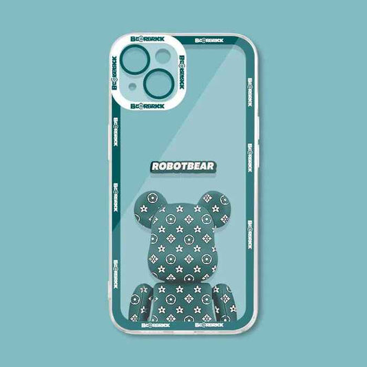 iPhone 14 Series -  Bearbrick Soft Gel Rubber Case