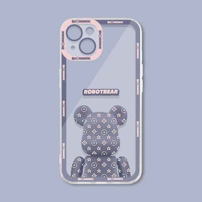 iPhone 14 Series -  Bearbrick Soft Gel Rubber Case
