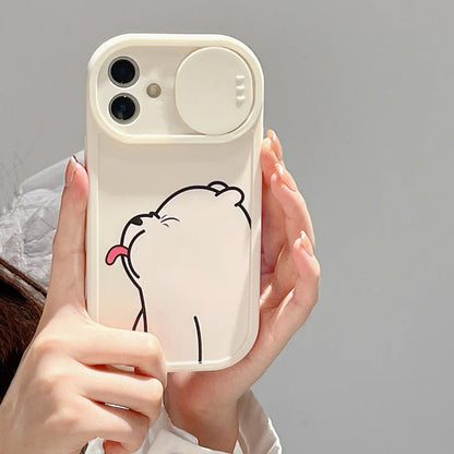 iPhone 15 Series Silicone Bear Case