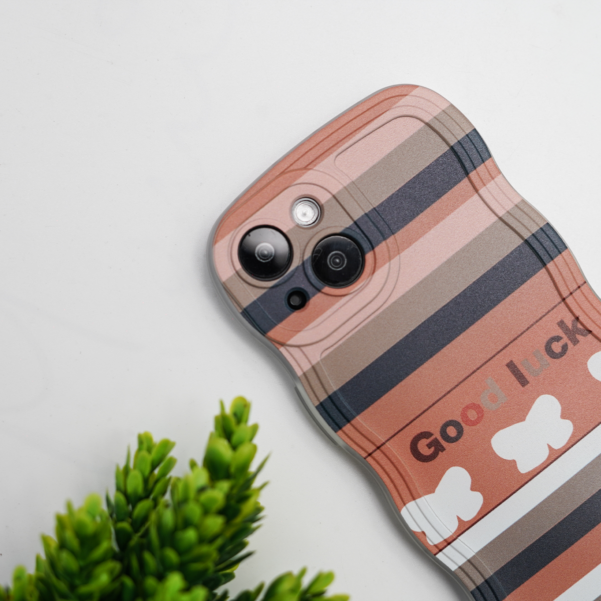 Cute Striped Pattern Case - iPhone