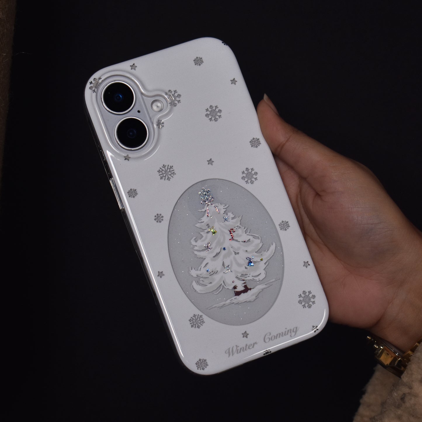 Icy Bloom Case - iPhone
