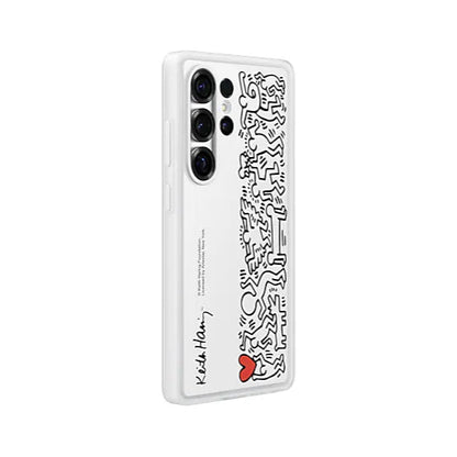 Galaxy S Series - Keith Haring Print Glass Case