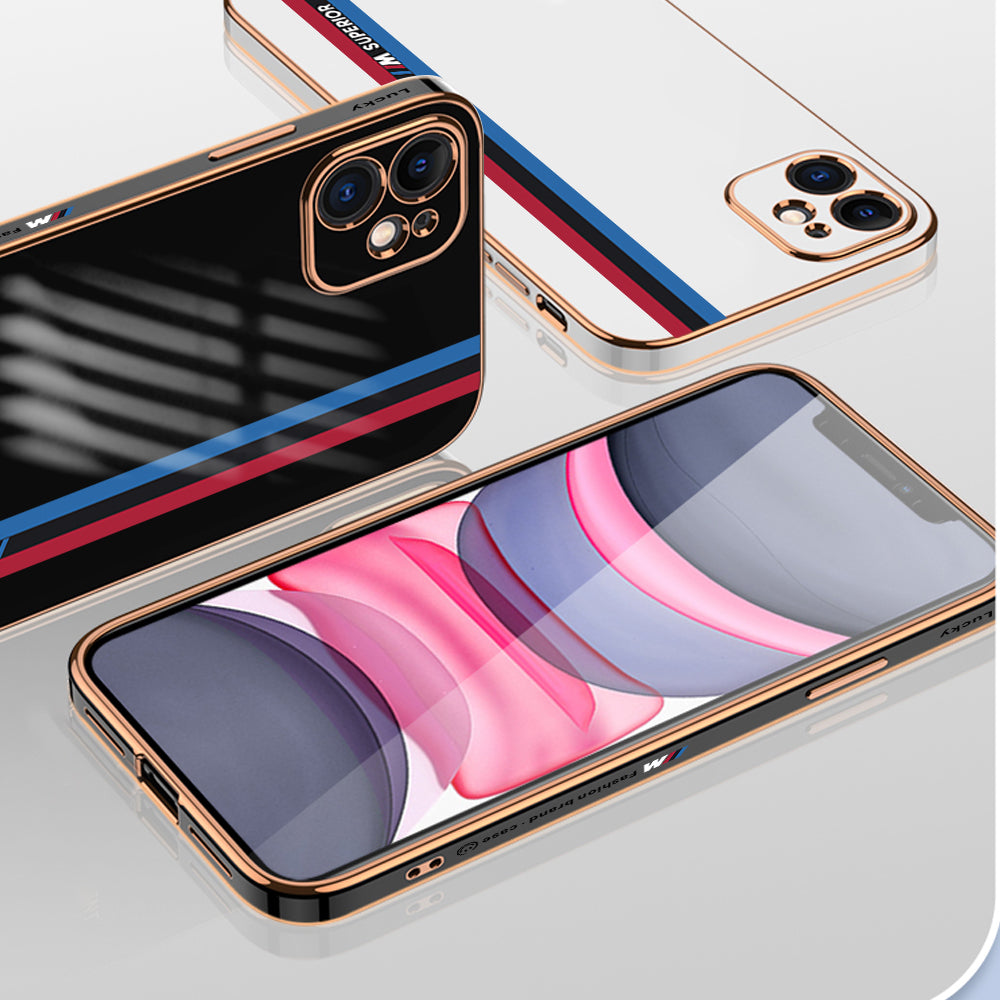 Electroplating Racetrack Case - iPhone Series