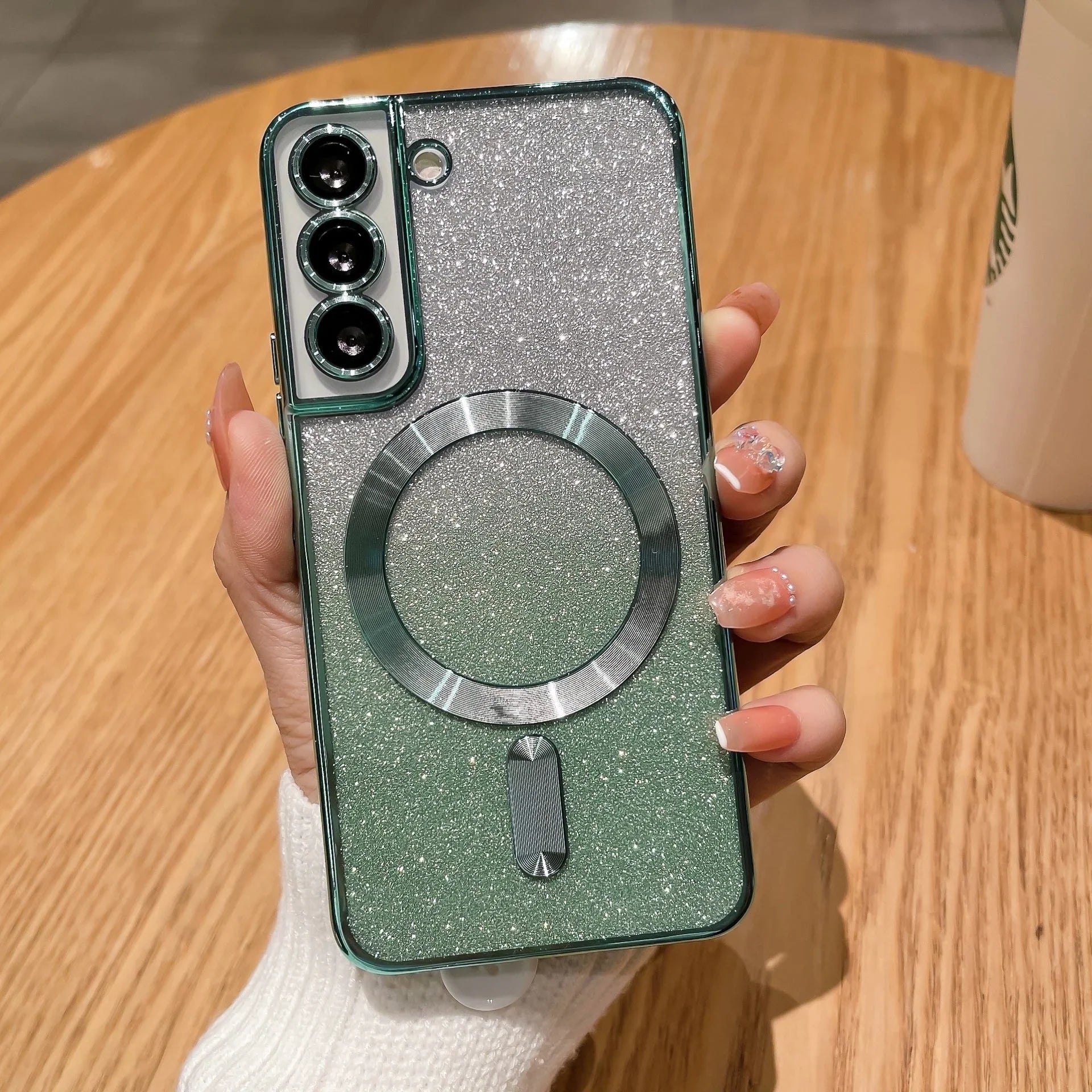 Galaxy Series - Luxury Glitter Magsafe Case