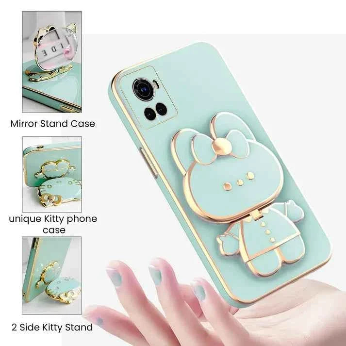OnePlus Series - Mirror Kitty Stand Case