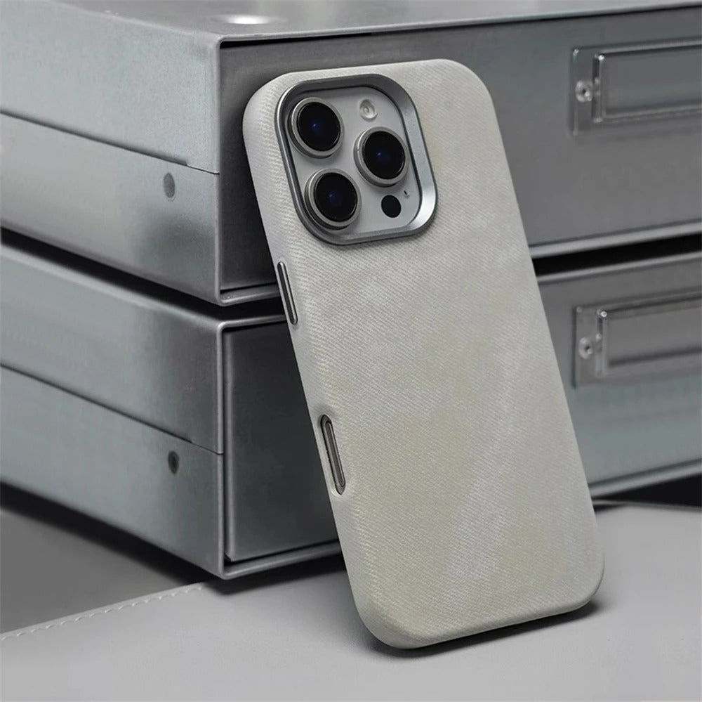 Velvet Edge Leather Case