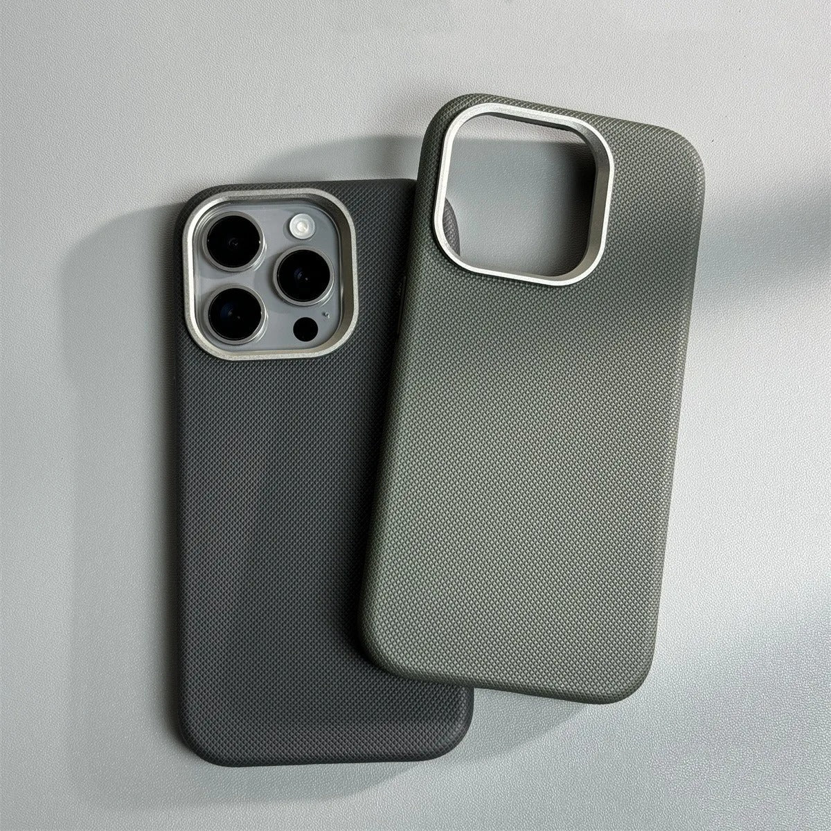 Diamond Texture Leather Case