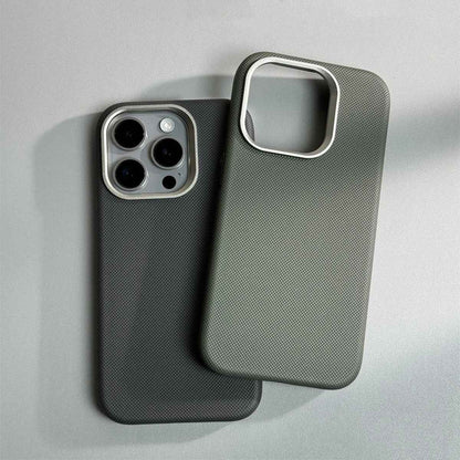Diamond texture leather Case - Green