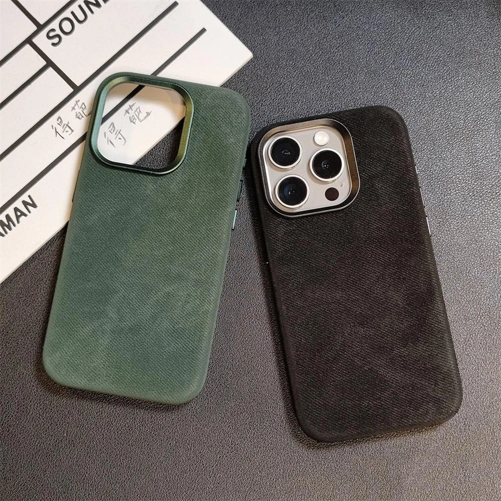 iPhone Series  - Velvet Edge Leather Case