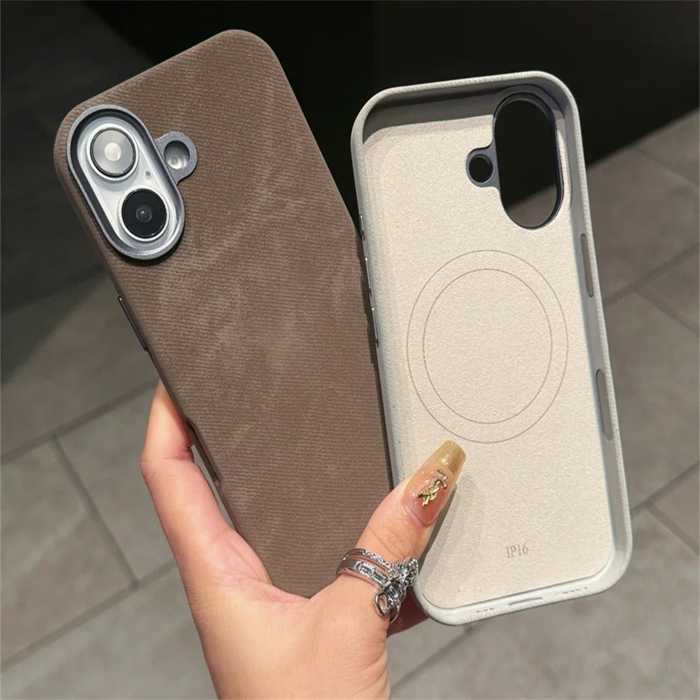 Velvet Edge Leather Case