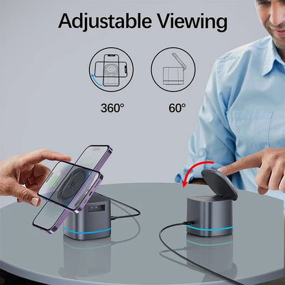 PowerMag 3-in-1 Wireless Charging Stand