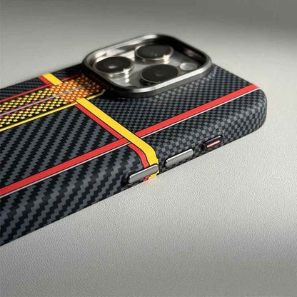 iPhone Series - Carbon Edge MagSafe Case