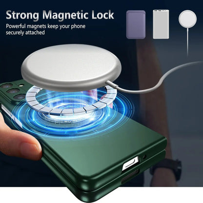 Galaxy Z Fold Series - Magnetic Ring Kickstand Case