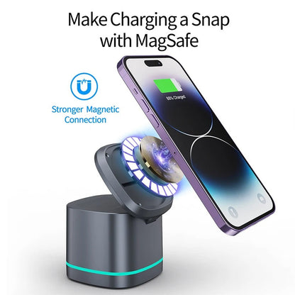 PowerMag 3-in-1 Wireless Charging Stand
