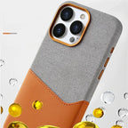 Premium Duplex Jeansy Leather Case - iPhone Series