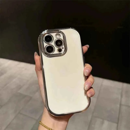 Elegant Chrome Edge iPhone Case