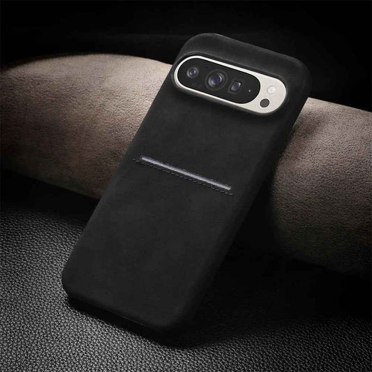 Black Wallet Pocket Leather Case