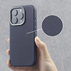Diamond Texture Leather Case