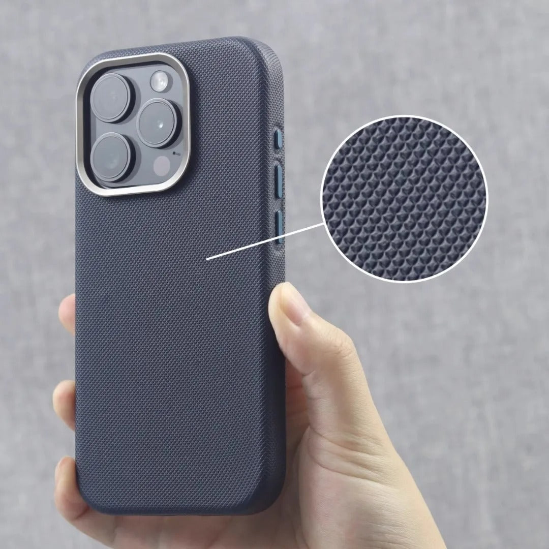 Diamond Texture Leather Case
