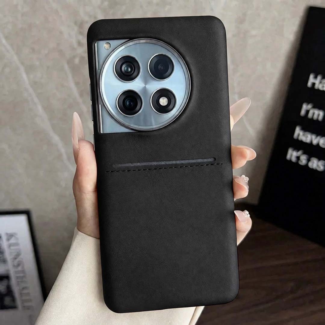 Vintage Leather Card Slot Case - OnePlus