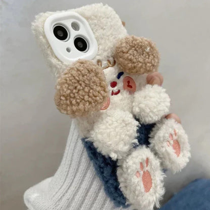 Plush  Cheek Cute Dog - iPhone Series