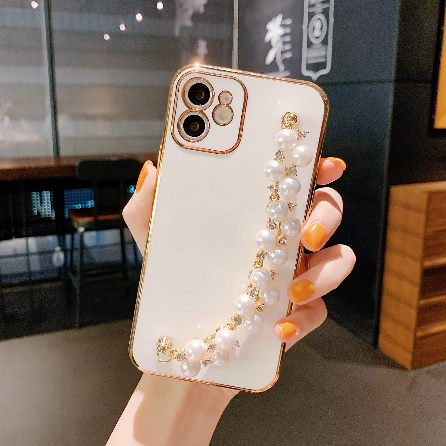 Floral Pearl Case - Galaxy