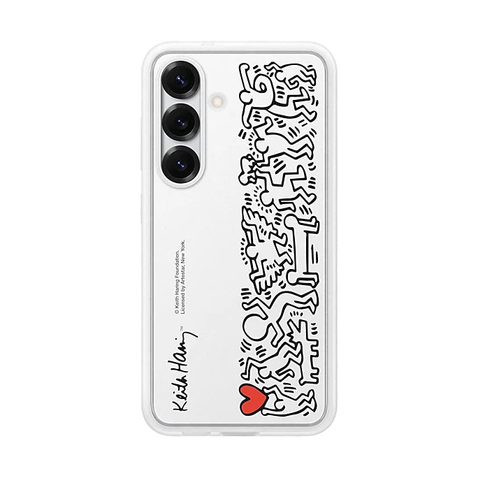 Galaxy S Series - Keith Haring Print Glass Case