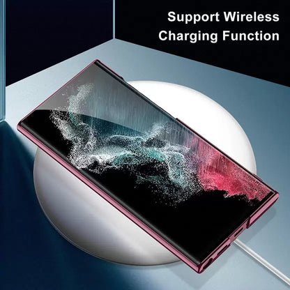 Galaxy S Series - Anti-Yellowing Transparent Kickstand Protective Case