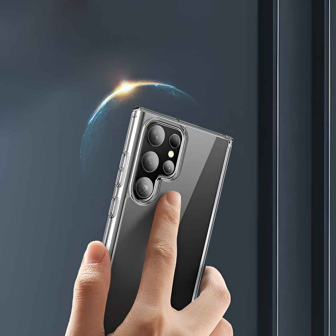 Galaxy S22 Ultra Anti-Burst Transparent Case