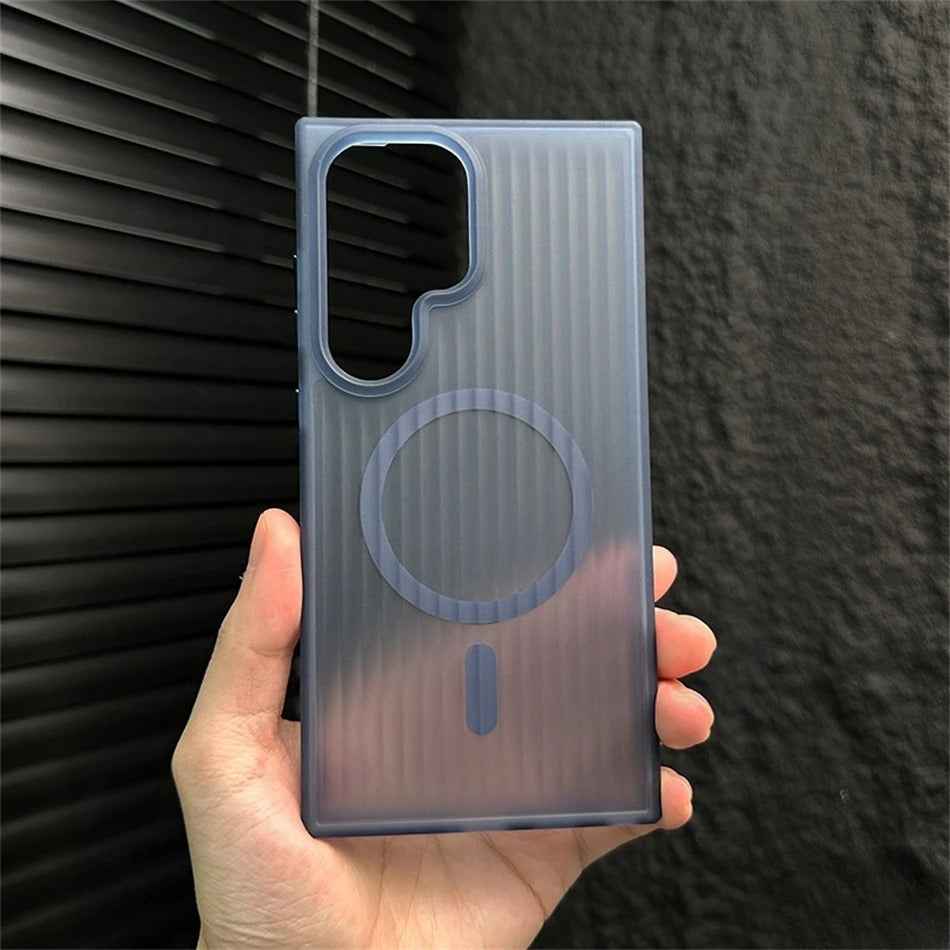 Blue Striped Armor Case